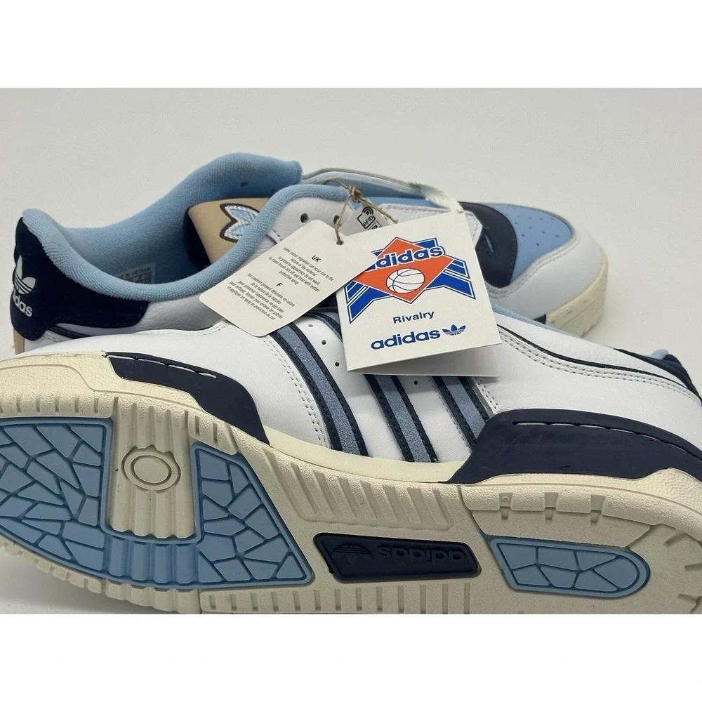 Size 10.5 - adidas Rivalry Low 86 UNC Tar Heels Men's Shoes FZ6334
